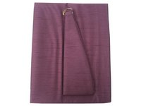 View Item Luxury Faux Silk Purple Curtains Lined with Tie Backs (66 x 72in)